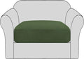 H.VERSAILTEX Stretch Couch Cushion Covers Individual Seat Sofa Chair Slipcovers by HVERSAILTEX