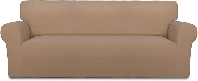 PureFit Super Stretch Sofa Slipcover – Spandex Non Slip Soft Couch Sofa Cover by PureFit