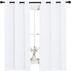 NICETOWN White Window Curtain Panels - Image 2