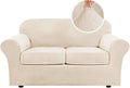 H.VERSAILTEX 3 Piece Stretch Sofa Covers Couch Covers by HVERSAILTEX