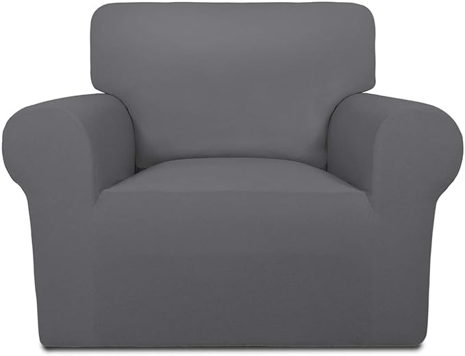 PureFit Super Stretch Chair Sofa Slipcover – Spandex Non Slip Soft Couch Sofa by PureFit
