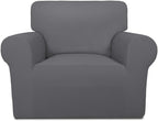 PureFit Super Stretch Chair Sofa Slipcover – Spandex Non Slip Soft Couch Sofa by PureFit