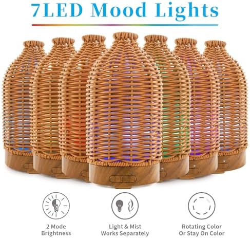 Essential Oil Diffuser - Multifunction Aromatherapy Diffuser
