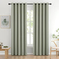 MIULEE Room Darkening Curtains Thermal Insulated Drapes Solid Window Treatment by MIULEE