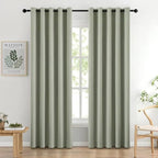 MIULEE Room Darkening Curtains Thermal Insulated Drapes Solid Window Treatment by MIULEE