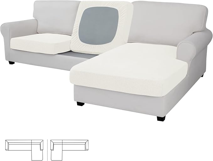 Easy-Going Stretch 3 Pieces Couch Cushion Covers by Easy-Going