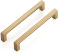 Ravinte Champagne Bronze Kitchen Square Cabinet Handles 5 Inch 10 Pack