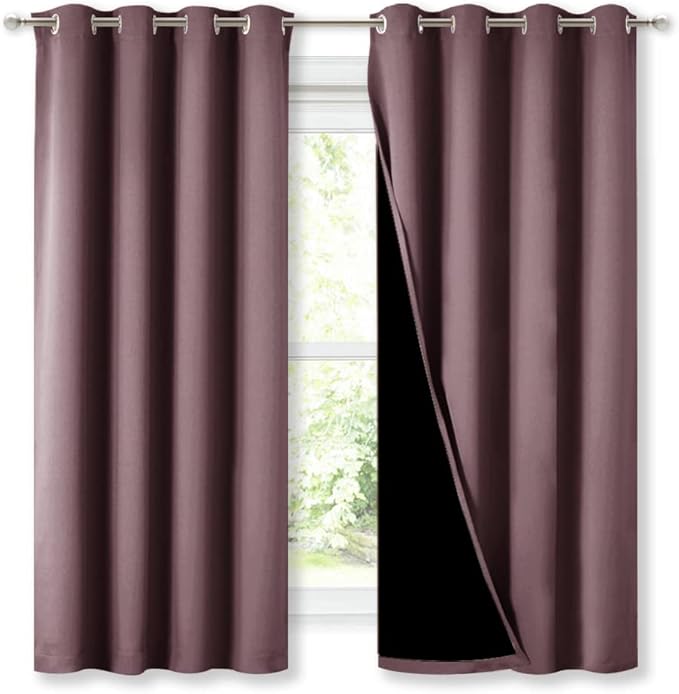 NICETOWN Extra Long Truly Blackout Drapes by NICETOWN