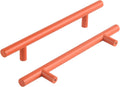 5 Pack Orange Cabinet Pulls 5 Inch Hole to Hole Cabinet Handles for Kitchen Cabinets Modern Dresser Handle Colorful Kids Furniture Hardware Handle