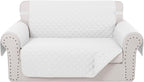 Reversible Loveseat Sofa Covers Couch Cover Furniture Protector by LuxshareHome