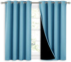 NICETOWN 100% Blackout Short Curtains by NICETOWN
