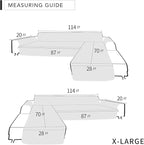 Easy-Going Sofa Slipcover L Shape Sofa Cover Sectional Couch Cover Furniture - Image 6