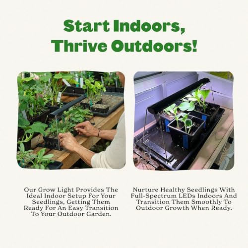 Seed Starting Grow Light - Full-Spectrum LED - Small