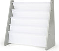 Humble Crew Kids Bookshelf, Montessori Front Facing Toddler Bookcase 4 Tier