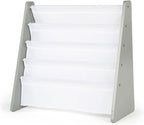 Humble Crew Kids Bookshelf, Montessori Front Facing Toddler Bookcase 4 Tier