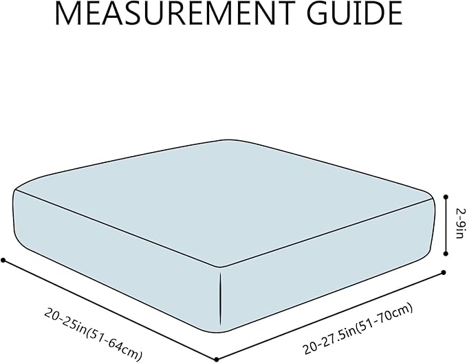 hyha Milk Silk Couch Cushion Covers, Soft Magic Sofa Covers Washable - Image 3