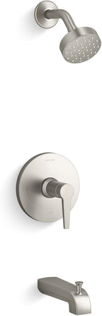 Kohler K-TS97074-4Y-CP Pitch Rite-Temp Bath and Shower Trim Kit, 2.5 GPM, Polished Chrome
