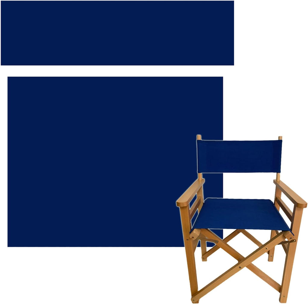 Upone Directors Chair Replacement Covers, Large Size (Black)