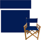 Upone Directors Chair Replacement Covers, Large Size (Black)