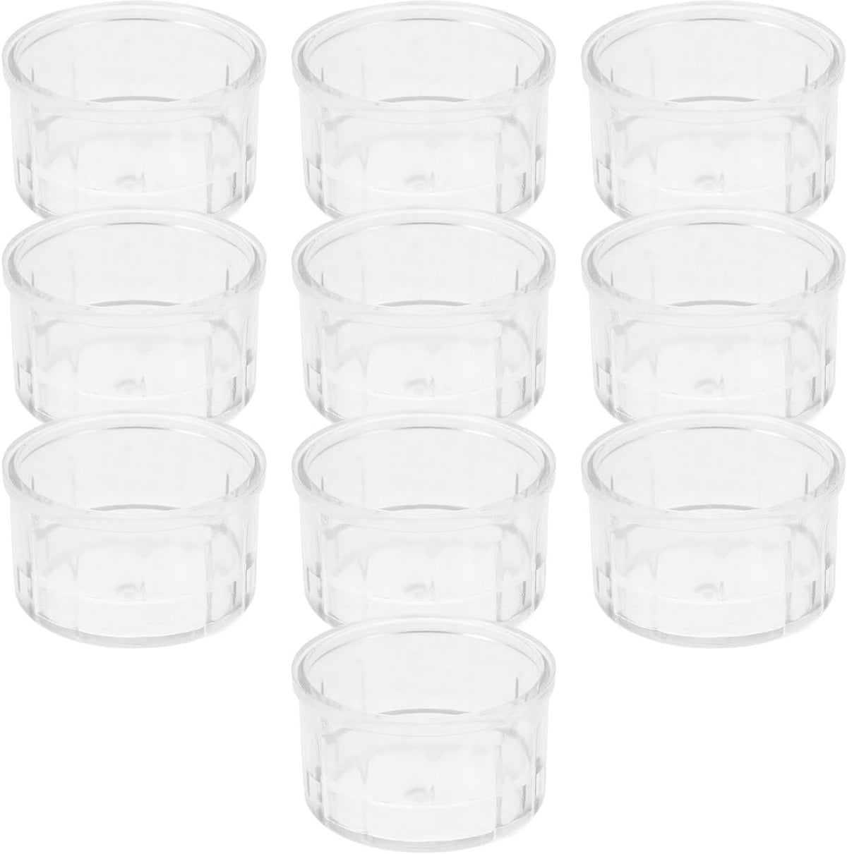 DOITOOL 10pcs Cocktail Shaker Lids - Plastic Shaker Cap Replacement, Beverage Mixing Covers Caps for Bubble Tea, Juice