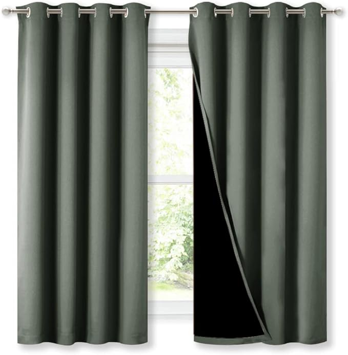 NICETOWN Extra Long Truly Blackout Drapes by NICETOWN