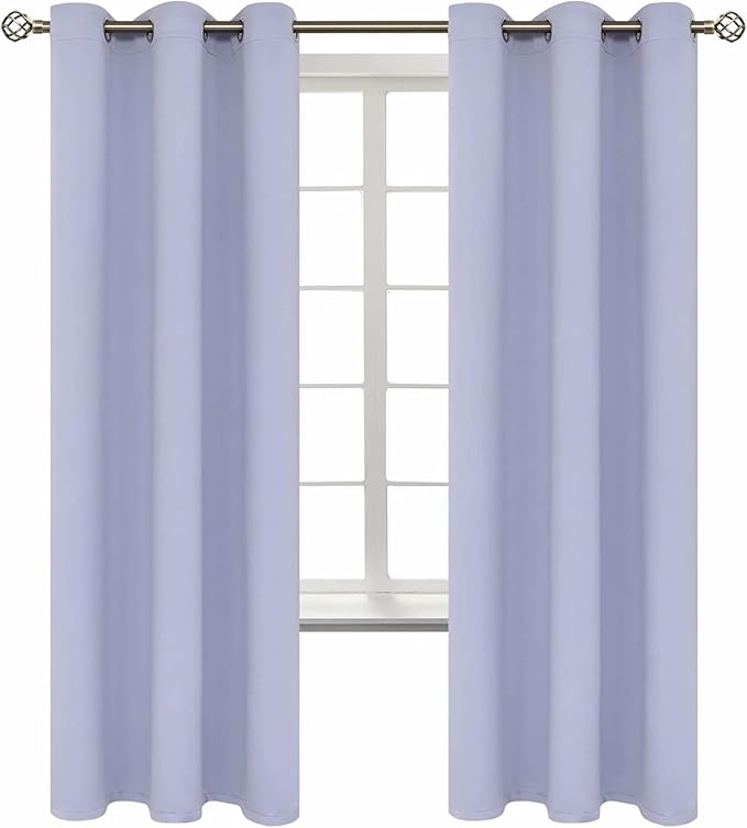 BGment Room Darkening Curtains 72 Inches Long by BGment