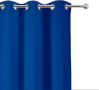 LEMOMO Royal Blue Thermal Blackout Curtains/52 x 54 Inch/Set of 2 Panels Room - Image 6