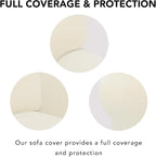 PureFit Super Stretch Sofa Slipcover – Spandex Non Slip Soft Couch Sofa Cover - Image 4