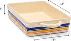 Great Jones 9"x13" Ceramic Casserole Dish, Oven-Safe to 500°F (Striped)