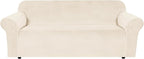 H.VERSAILTEX Stretch Velvet Sofa Covers by HVERSAILTEX