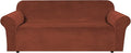 H.VERSAILTEX Stretch Velvet Sofa Covers Large Couch Covers Sofa Slipcovers by HVERSAILTEX