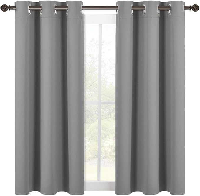 NICETOWN Bedroom Curtains Blackout Drapery Panels, Three Pass Microfiber - Image 2
