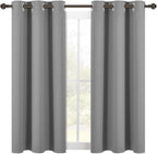 NICETOWN Bedroom Curtains Blackout Drapery Panels, Three Pass Microfiber - Image 2