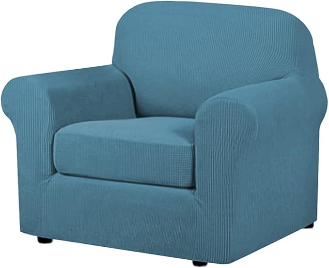 H.VERSAILTEX 2-Pieces Armchair Cover Chair Slipcovers by HVERSAILTEX