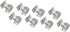 Heavy Duty Large Jumbo Roller Catch Latch for Closet Doors and Cabinets, Matte Nickel, Made in Taiwan, 2 Pack
