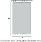 RYB HOME Pinch Pleated Full Blackout Curtains Linen Blended Window Curtains 96 inches for Living Room Bedroom Home Office Privacy Thermal Insulated Drapes, W 42 x L 96 inch, Beige, 2 Panels
