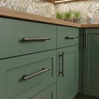 Alzassbg 5" Black Nickel Cabinet Pulls and Handles 10 Pack, AL3015AS