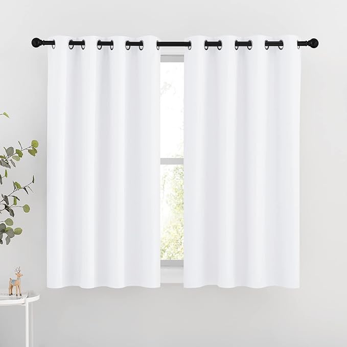 NICETOWN White Room Darkening Curtain Panels by NICETOWN