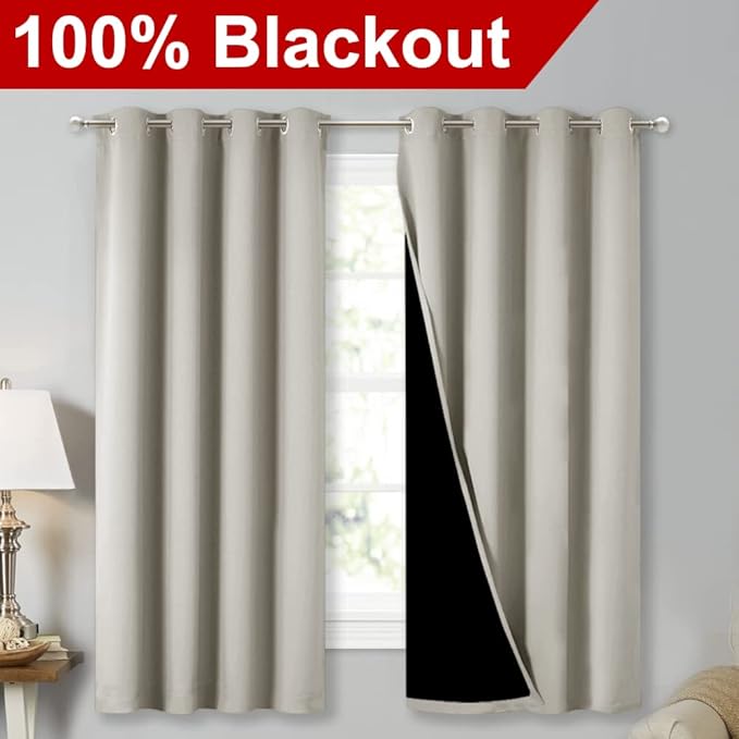 NICETOWN Extra Long Truly Blackout Drapes - Image 2