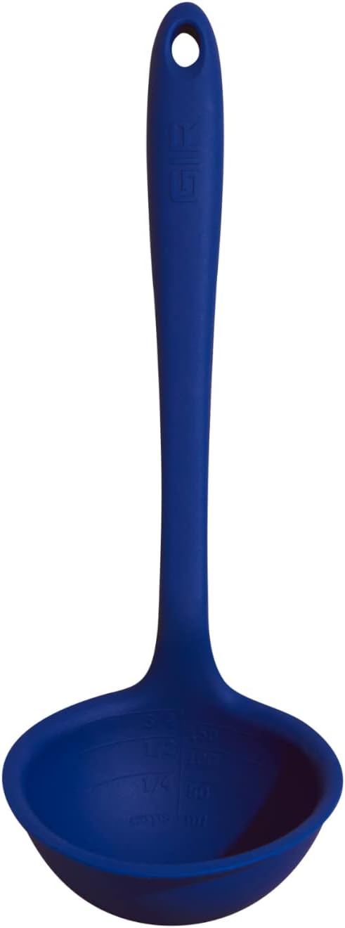 GIR Premium Silicone Ladle Serving Spoon – Ultimate, Studio White (2-Pack)