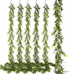 6 Pack 5.6 Ft Faux Greenery Vines, Artificial Hanging Plant Patio Decor