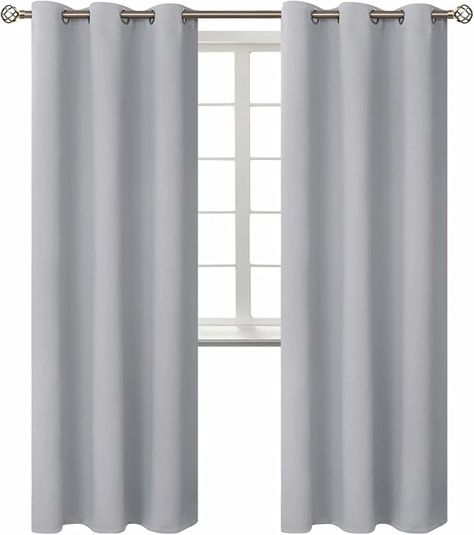BGment Room Darkening Curtains 84 Inches Long by BGment