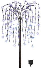 Collections Etc Solar Willow Tree, Decor