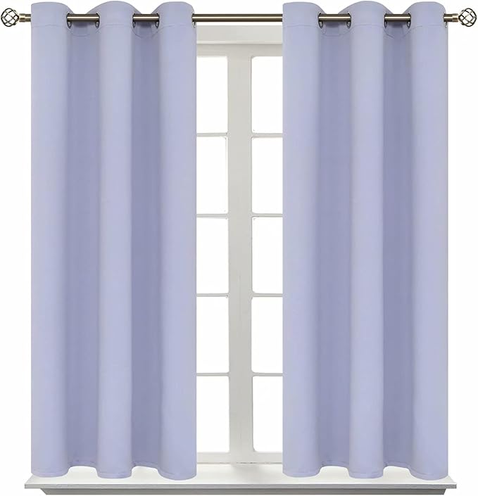 BGment Room Darkening Curtains 45 Inches Long by BGment