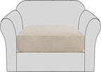 H.VERSAILTEX Stretch Couch Cushion Covers Individual Seat Sofa Chair Slipcovers by HVERSAILTEX