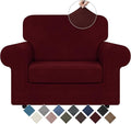 WEERRW Velvet Stretch Chair Sofa Slipcover by WEERRW
