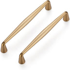 Ravinte Champagne Bronze Cabinet Handles Solid Handles,5 Inch,10 Pack