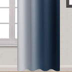 Yakamok Room Darkening Ombre Curtains 96 Inch Length, Light Blocking Grommet - Image 4