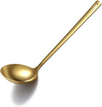Gold Cooking Utensils Set, Berglander Stainless Steel 13 Pieces Kitchen Utensils Set With Titanium Gold Plating, Kitchen Tools Set With Utensil Holder, Dishwasher Safe, Easy to Clean