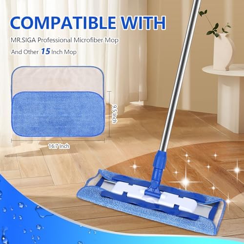 Microfiber Cleaning Cloth Compatible with MR SIGA Microfiber Mop